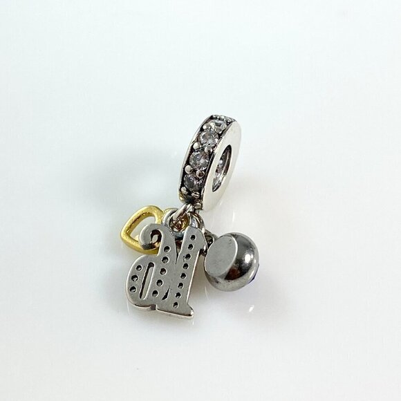 Sterling Silver 16th Birthday with Birthstone Dangle Charm - CUSTOMIZABLE - Picture 4 of 6